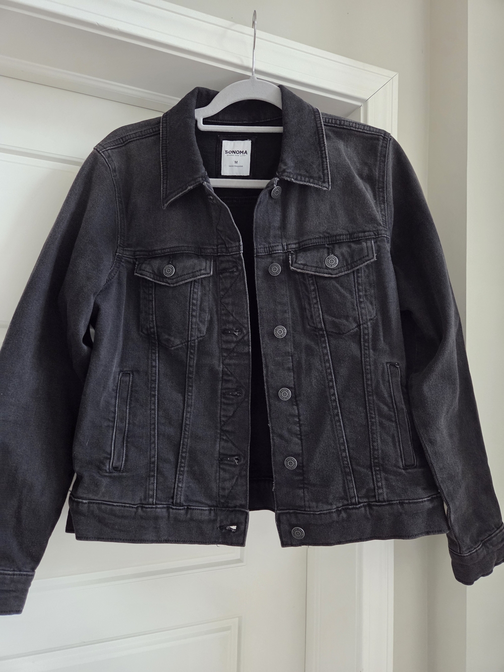 Sonoma Black Denim Jacket